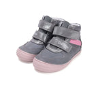 D.D.Step ghete fete cu scai 32-37 Grey cu dunga
