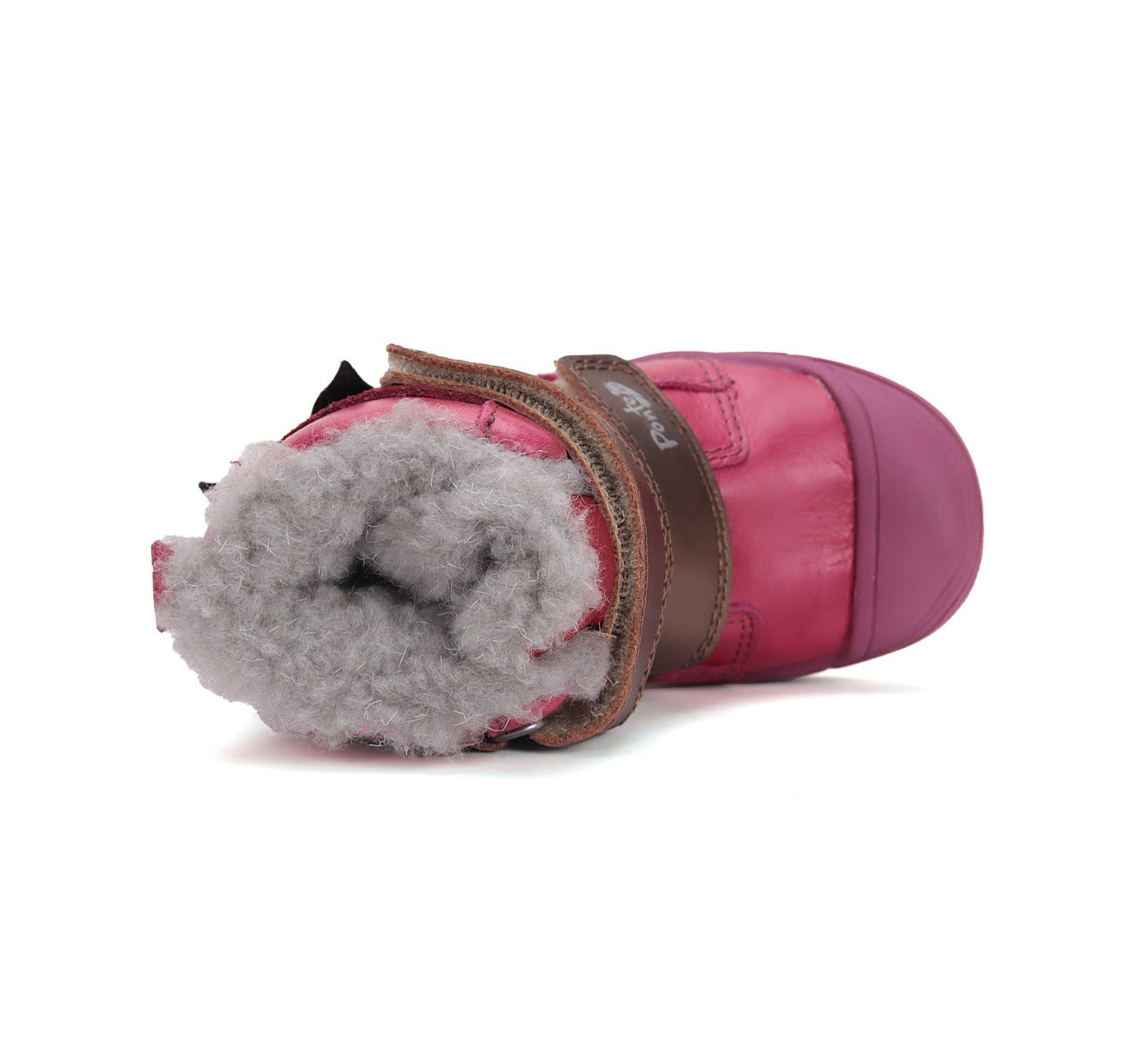 D.D.Step ghete fete imblanite Ponte20 supinati 28-33 Dark Pink  cu bufnita