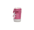 D.D.Step ghete fete imblanite Ponte20 supinati 22-27 Dark Pink cu soricel
