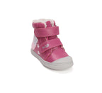 D.D.Step ghete fete imblanite Ponte20 supinati 22-27 Dark Pink cu soricel