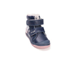 D.D.Step ghete fete imblanite Ponte20 supinati 22-27 Royal Blue cu soricel