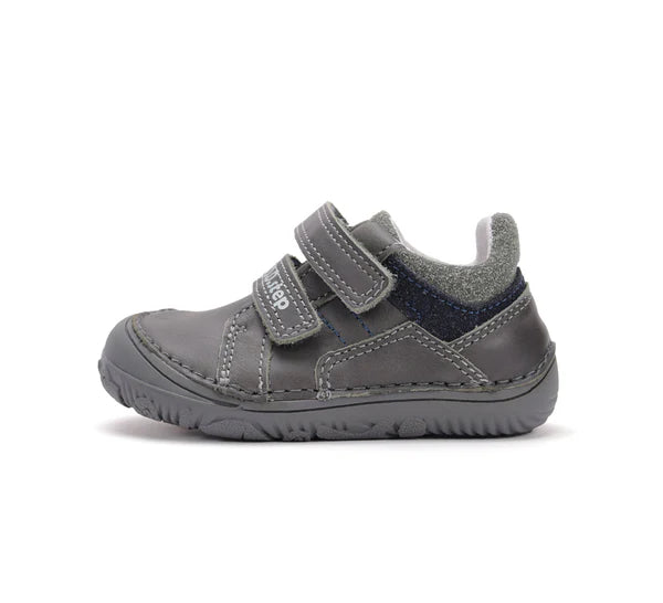 D.D.Step pantofi baieti Barefoot 20-25 Khaki cu gri