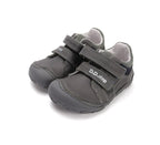 D.D.Step pantofi baieti Barefoot 20-25 Khaki cu gri