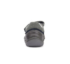 D.D.Step pantofi baieti Barefoot 20-25 Khaki cu gri