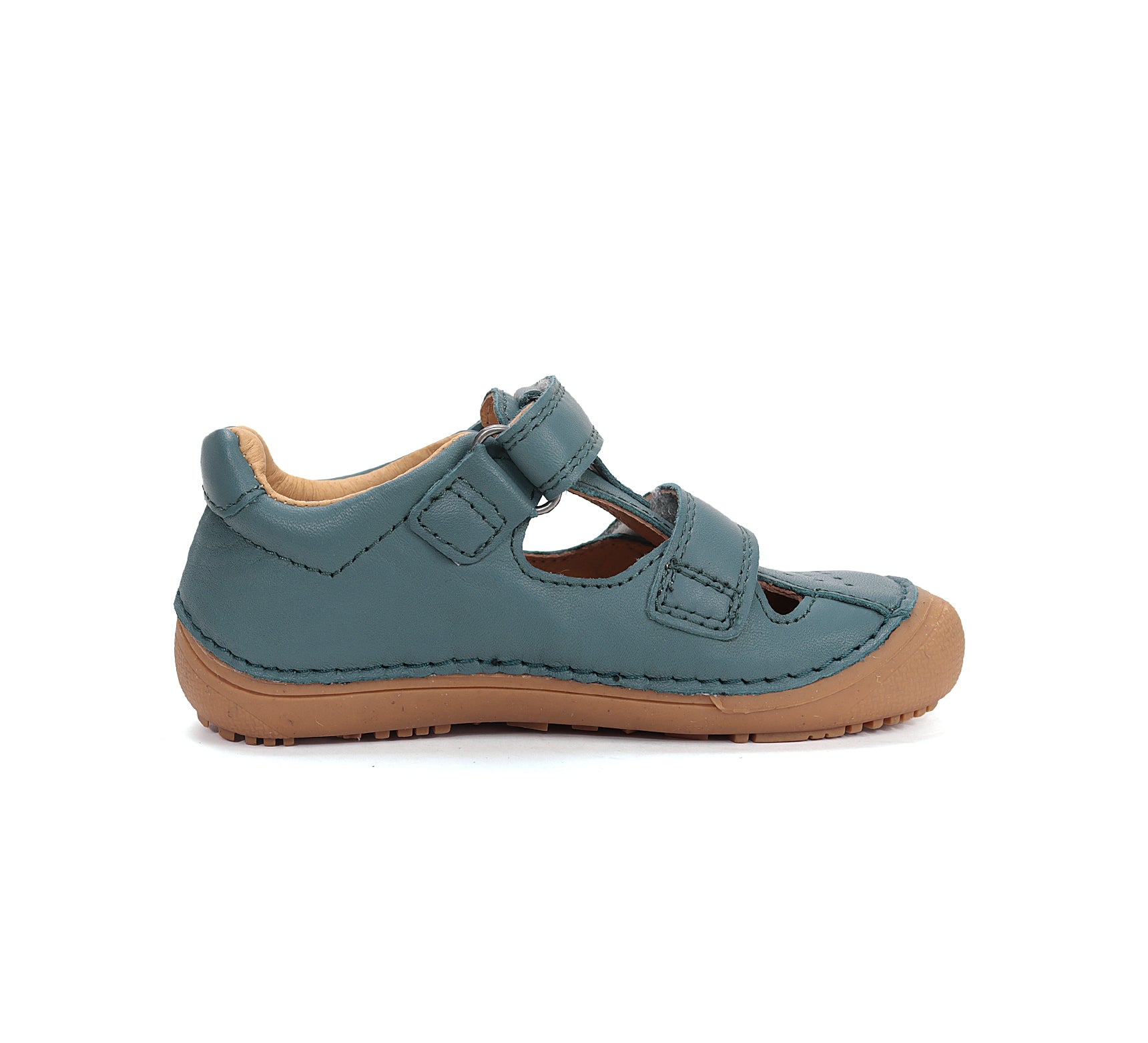 D.D.Step pantofi baieti decupati Barefoot 26-31 Emerald