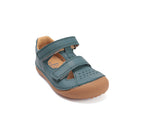 D.D.Step pantofi baieti decupati Barefoot 26-31 Emerald