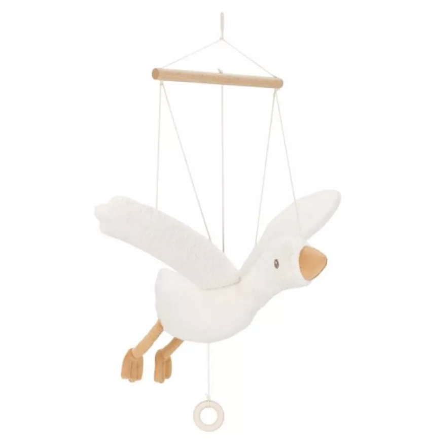 Little Dutch decoratiune suspendata Flying Little Goose Newborn Naturals 0m+ Imagine principală a produsului
