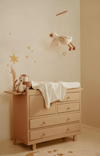 Little Dutch decoratiune suspendata Flying Little Goose Newborn Naturals 0m+