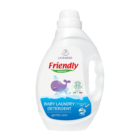 Friendly Organic detergent lichid cu lavanda, 2000 ml 0m+