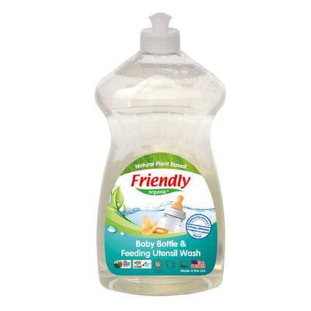 Friendly Organic detergent organic pentru biberoane si vase 739 ml 0m+