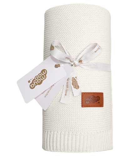 Detexpol patura MayaMoo cu bambus 80x100 cm Ecru