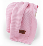 Detexpol patura MayaMoo cu bambus 80x100 cm Pink