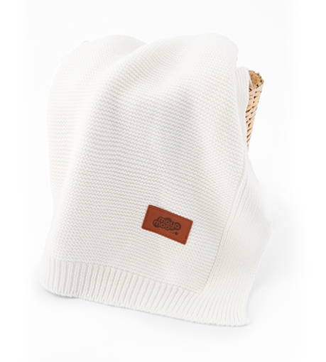 Detexpol patura MayaMoo cu bambus 80x100 cm White