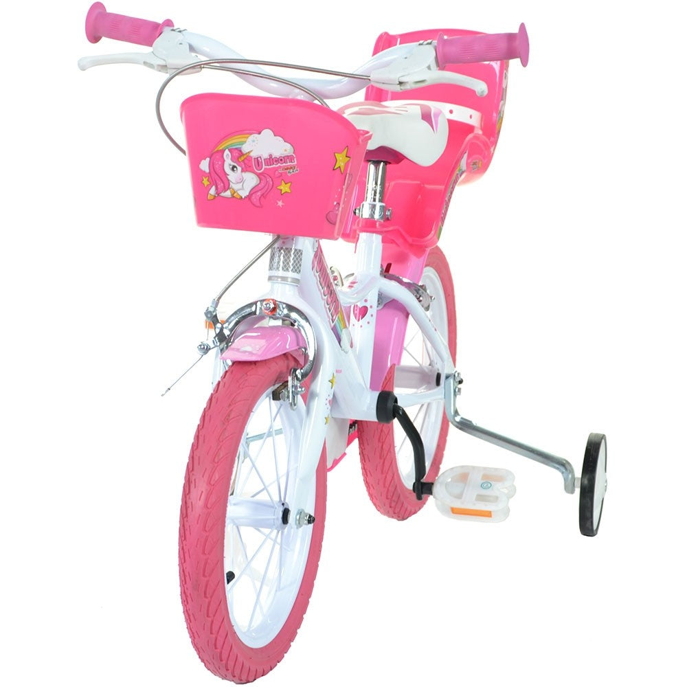 Dino Bikes bicicleta copii 14" pentru 4 ani+ Unicorn Imagine secundară a produsului