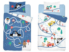 Disney Detexpol lenjerie de pat 2 piese 100x135 cm 0m+, In trafic cu albastru