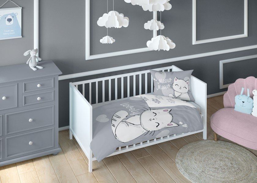 Disney Detexpol lenjerie de pat 2 piese 100x135 cm 0m+
