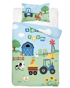 Disney Detexpol lenjerie de pat 2 piese 90x120 cm 0m+ Ferma