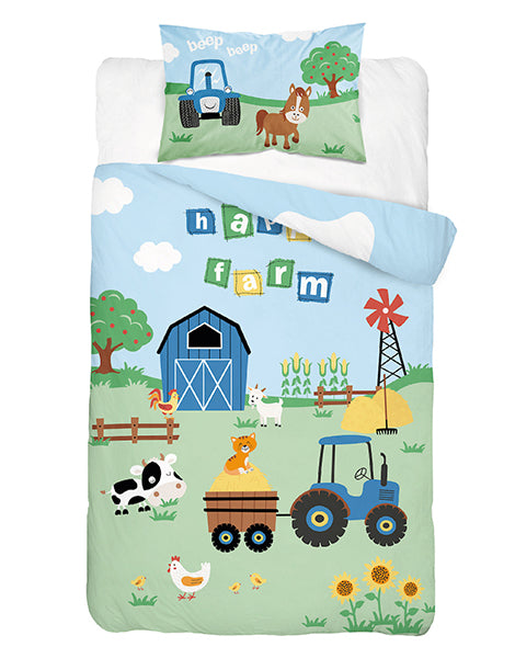 Disney Detexpol lenjerie de pat 2 piese 90x120 cm 0m+ Ferma
