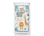 Disney Detexpol lenjerie de pat 2 piese 90x120 cm 0m+ Safari
