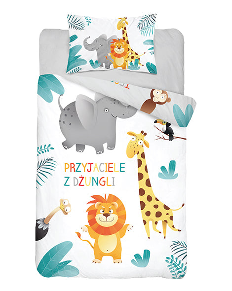 Disney Detexpol lenjerie de pat 2 piese 90x120 cm 0m+ Safari