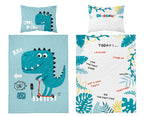 Disney Detexpol lenjerie de pat 2 piese Bamboo 100x135 cm 0m+ Dino turquise