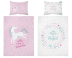 Disney Detexpol lenjerie de pat 2 piese Bamboo 90x120 cm 0m+ Unicorn