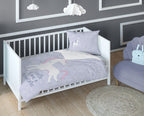Disney Detexpol lenjerie de pat 2 piese Bamboo 90x120 cm 0m+ Unicorn mov