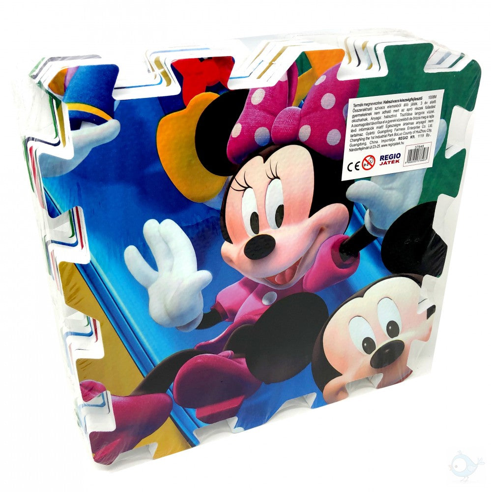 Disney covor de joaca tip puzzle 90x90 cm pentru 3 ani+, Mickey
