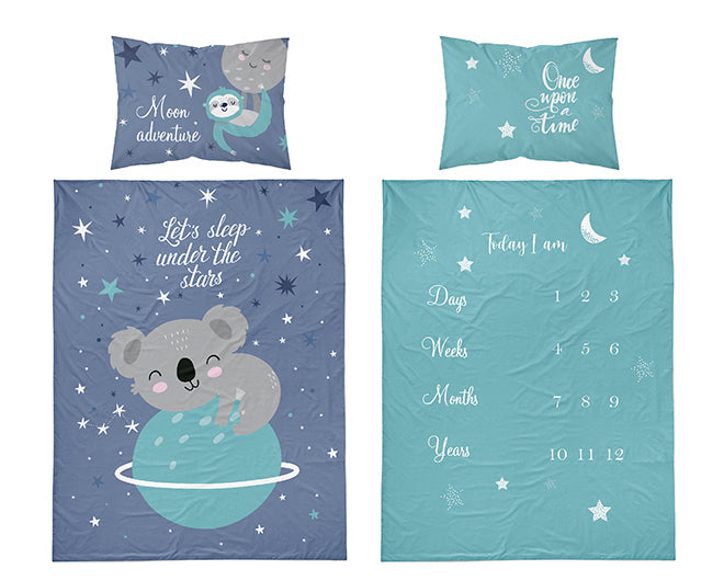 Disney Detexpol lenjerie de pat 2 piese 100x135 cm 0m+, 01 Imagine principală a produsului