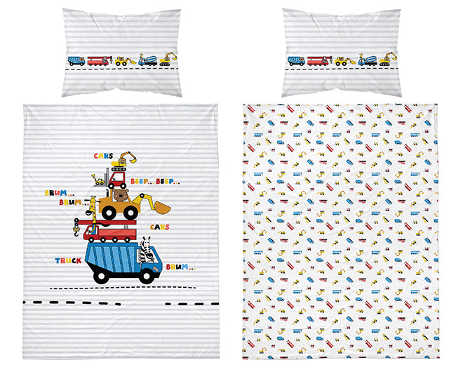 Disney Detexpol lenjerie de pat 2 piese 100x135 cm 0m+, 01