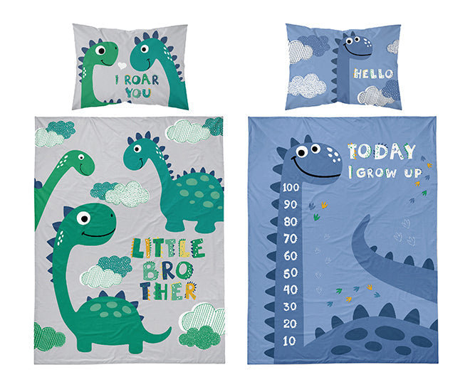 Disney Detexpol lenjerie de pat 2 piese 90x120 cm 0m+, Dino 01