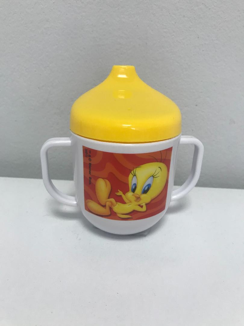 Disney pahar din plastic cu cioc si maner 12m+, Tweety