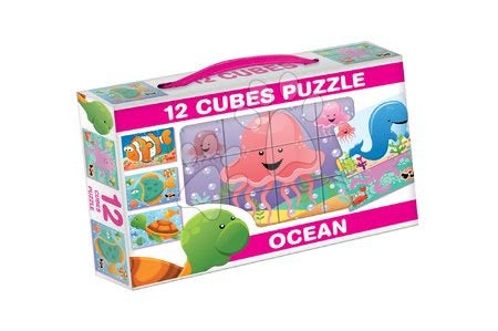 Dohany 12 cuburi cu povesti de tip puzzle 3 ani+ Ocean