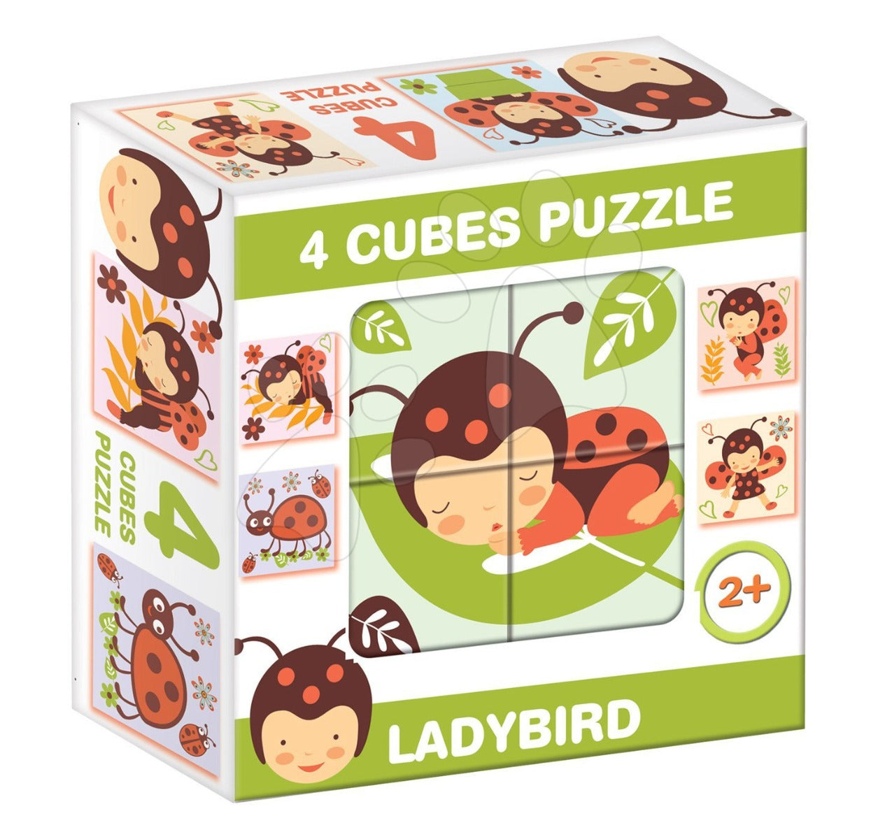 Dohany 4 cuburi cu povesti de tip puzzle 2 ani+ Ladybird