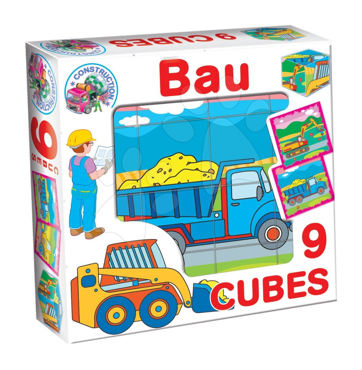 Dohany 9 cuburi cu povesti de tip puzzle 3 ani+ Bau
