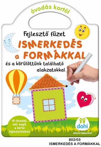 Dohany Caiet de dezvoltare cu carioca 3 ani+ Fa cunostinta cu fromele