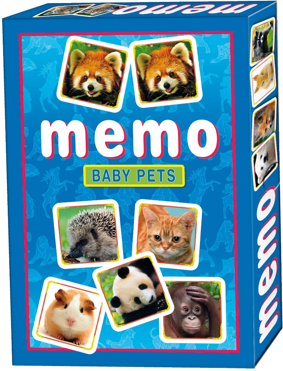 Dohany joc memorie Memo 3-6 ani Baby Pets