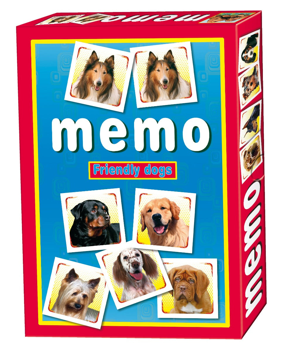 Dohany joc memorie Memo 3-6 ani Friendly Dogs