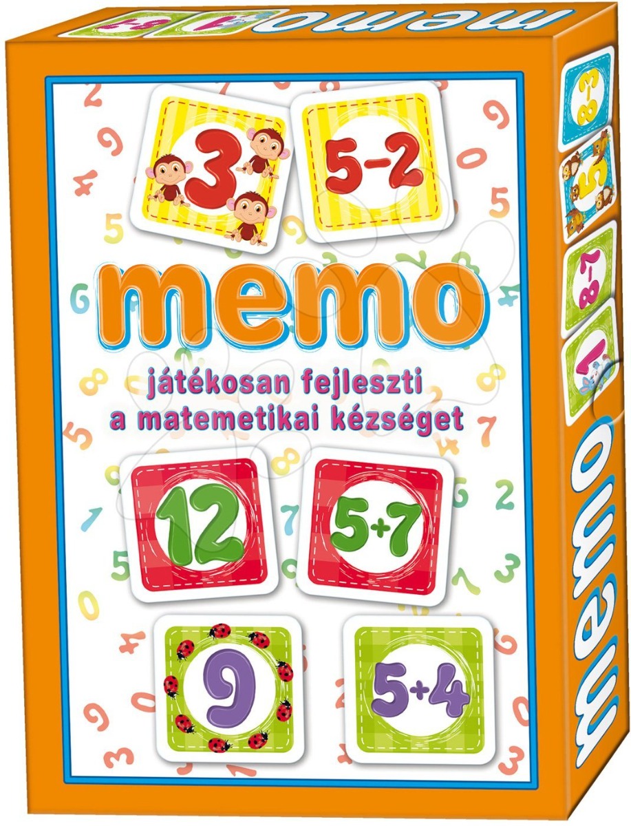 Dohany joc memorie Memo 3 ani+ Cifre
