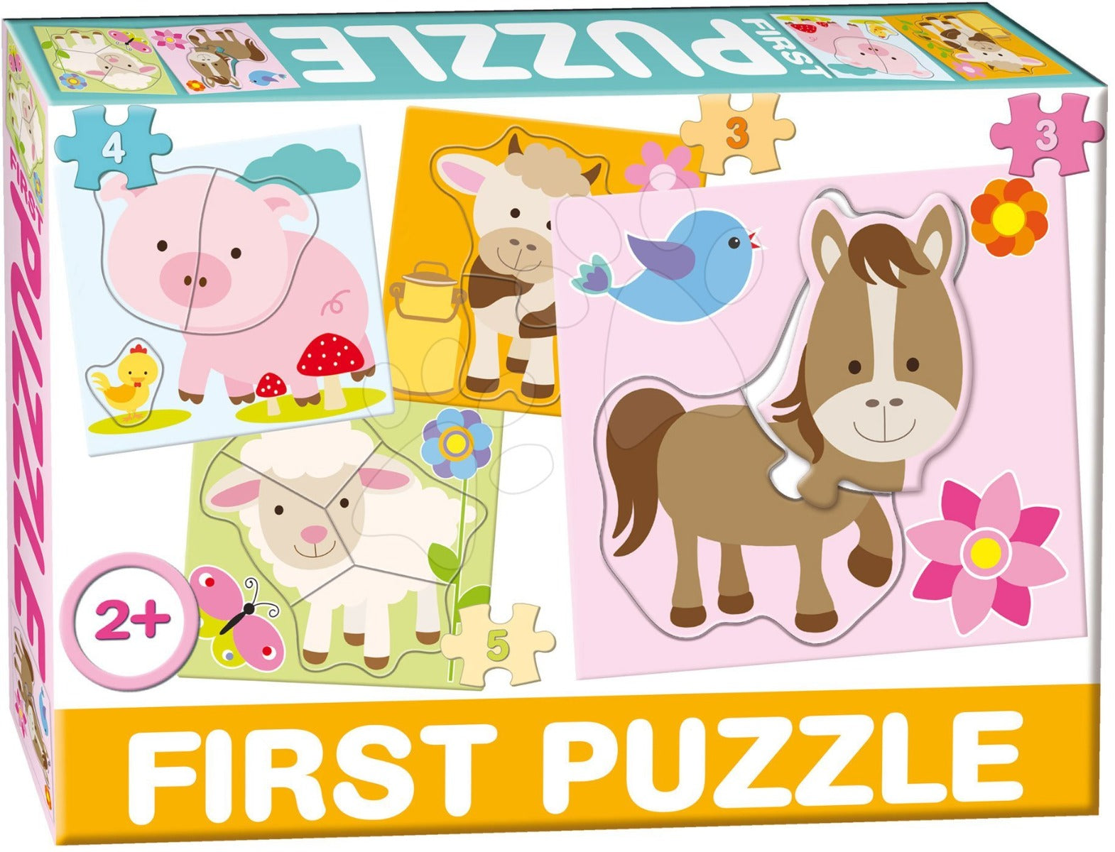 Dohany jucarie First Puzzle 2 ani+ Farm