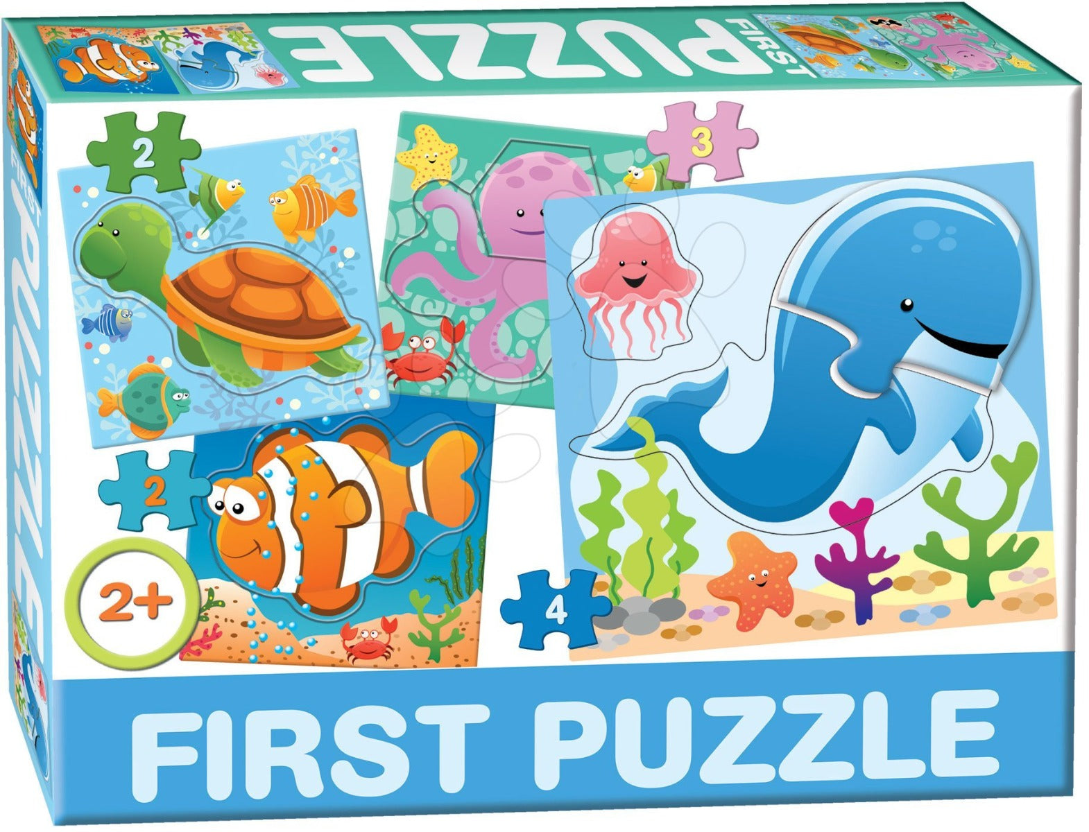 Dohany jucarie First Puzzle 2 ani+ Ocean Imagine principală a produsului