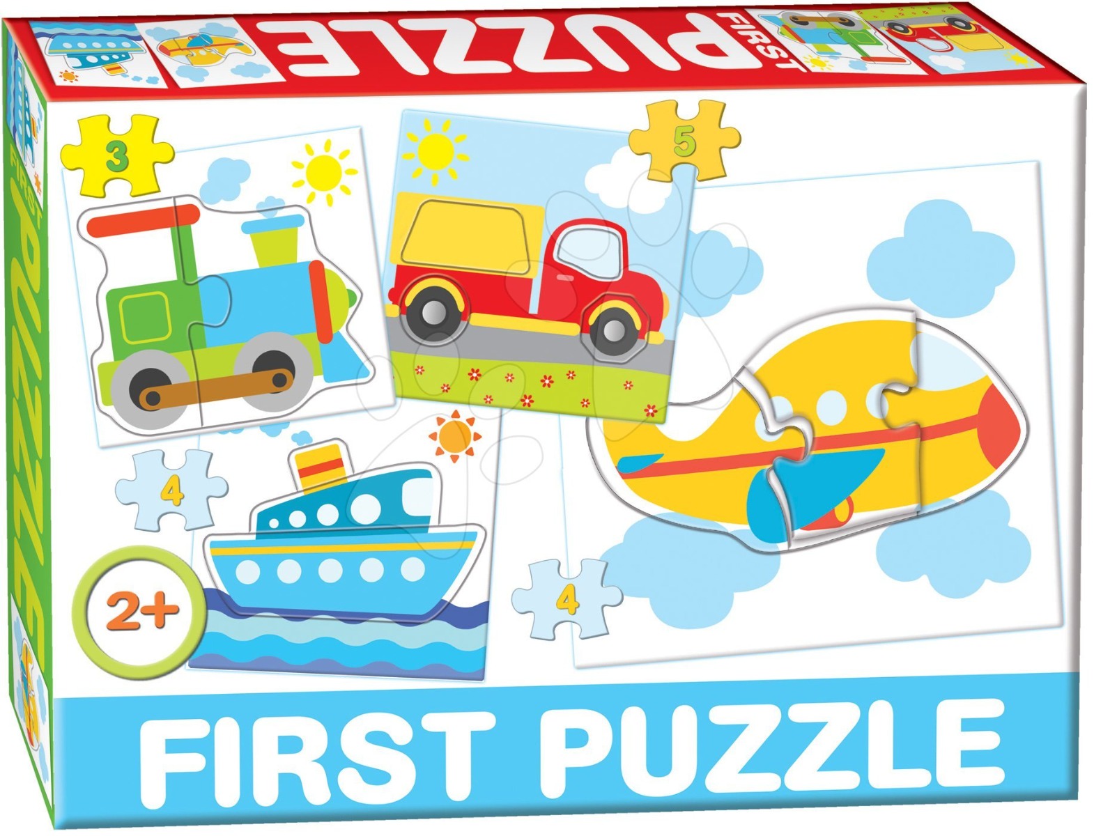 Dohany jucarie First Puzzle 2 ani+ Vehicule