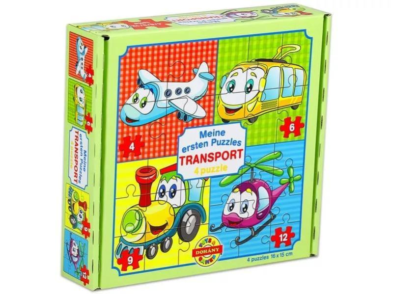 Dohany jucarie Meine ersten Puzzles 2 ani+ Transport Imagine principală a produsului