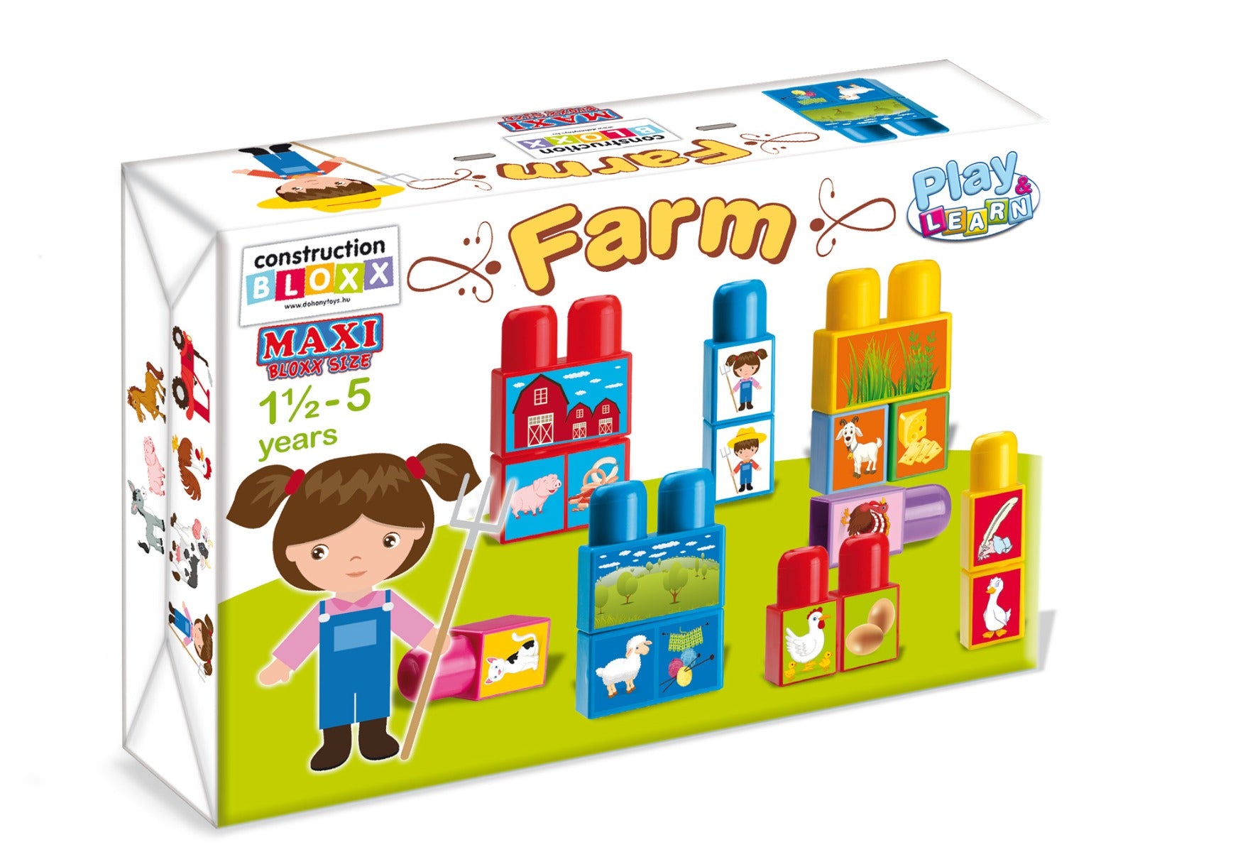 Dohany Maxi Bloxx Joc de constructii 18m+ Farm