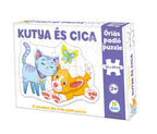 Dohany puzzle de podea gigant 2 ani+ Catel si Pisica