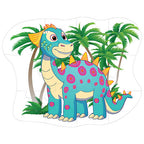 Dohany puzzle de podea gigant 2 ani+ Dinozauri