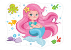 Dohany puzzle de podea gigant 2 ani+ Sirena