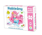 Dohany puzzle de podea gigant 2 ani+ Sirena