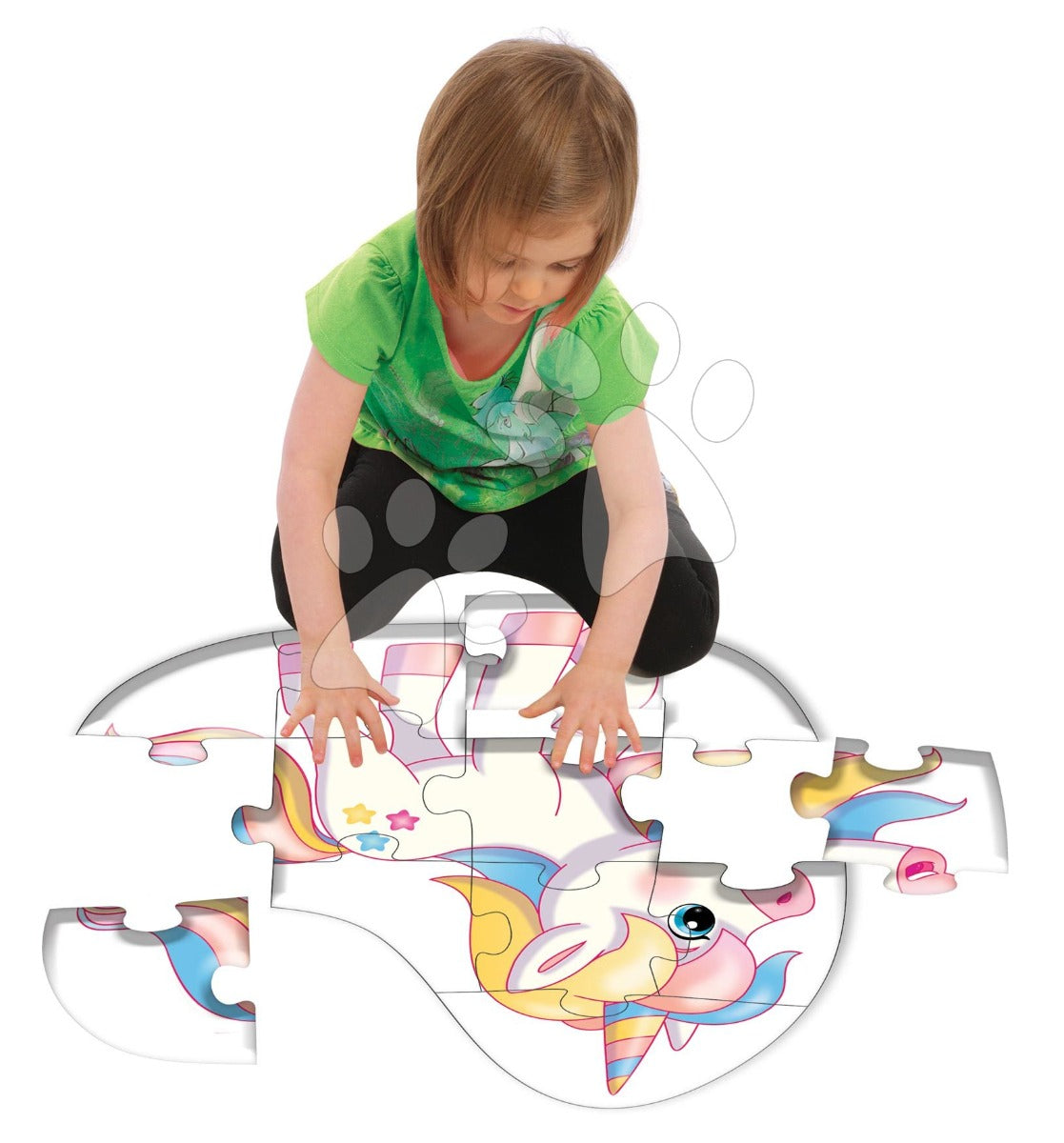 Dohany puzzle de podea gigant 2 ani+ Unicorn