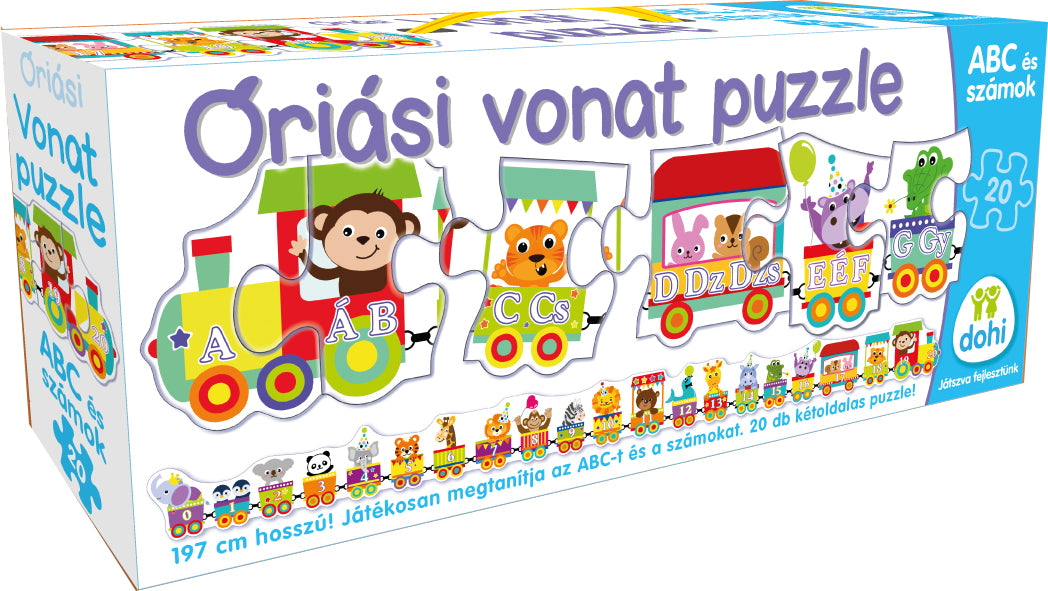 Dohany puzzle Trenulet urias 3 ani+ 20 piese